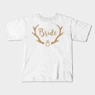 Rustic Bride Kids T-Shirt